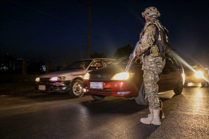 Security in Kabul after clashes at the border between Pakistani security forces and Taliban