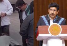 Ministro Hugo Aguilar se pronuncia sobre incidente: “En cuanto me percaté le pedí que no continuara”