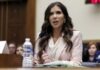 Varios sectores reciben con beneplácito la salida de Kristi Noem el Departamento de Seguridad Nacional de EU
