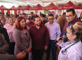 Alcaldesa Rosi Wong da arranque a las caravanas itinerantes por la justicia social en Tecámac, en coordinación con el gobierno del Estado de México