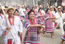 Por convite de la Guelaguetza en Tecámac habrá cierre parcial en laa México-Pachuca; todos son bienvenidos cultural más importante del municipio