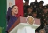 Sheinbaum homenajea a mujeres de las Fuerzas Armadas este 8M