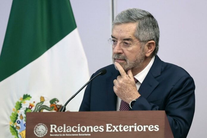 Canciller De la Fuente se cita con ministros de Exteriores de Canadá, India y Reino Unido