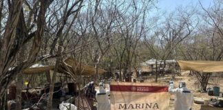 Marina neutraliza narcolaboratorio en Sinaloa