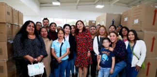 Alcaldesa Rosi Wong impulsa la economía de las familias de Tecámac con entrega de más de 119 mil pares de calzado y 50 mil juguetes