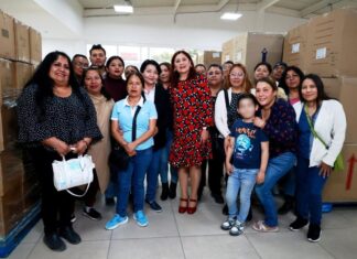 Alcaldesa Rosi Wong impulsa la economía de las familias de Tecámac con entrega de más de 119 mil pares de calzado y 50 mil juguetes
