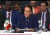 «Soy una mujer de paz»: Sheinbaum lleva a Cumbre de Gobiernos Progresistas el rechazo a la guerra, pide que el diálogo y la paz prevalezcan