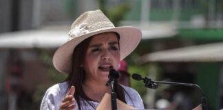 “Sin seguridad no hay movilidad”: Grecia Quiroz al inaugurar Teleférico en Uruapan