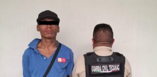 Rápida intervención de Guardia Civil de Tecámac permite captura de presunto ladrón de vehículo