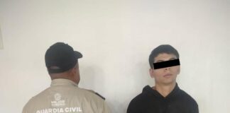 Guardia Civil de Tecámac frustra robo de vehículo con violencia y detiene a presunto implicado