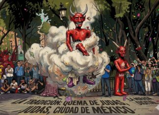 Arde Judas: fuego, sátira y catarsis en el sábado de Gloria