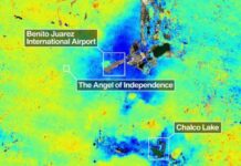 Nuevo satélite de NASA revela en tiempo real hundimiento de CDMX