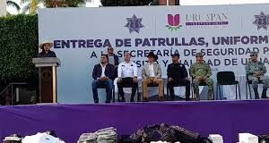 Invierte Uruapan más de 50 mdp en equipamiento para policía y tránsito Municipal: Grecia Quiroz