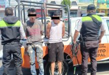 Guardia Civil de Tecámac da golpe a crimen:detiene a dos presuntos delincuentes en Hueyotenco