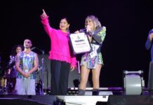 Un espectáculo inolvidable: Arrancan los festejos del día de las madres con concierto de María José en la Feria Regional 2026