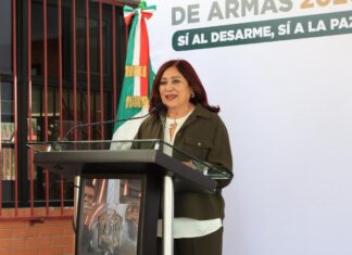 Alcaldesa Rosi Wong pone en marcha el programa canje de armas 2026 para fortalecer la para social en Tecámac