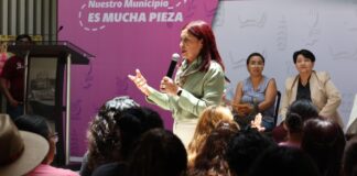 Alcaldesa Rosi Wong entrega apoyos a 142 familias afectadas por lluvias e incendios; reafirma compromiso con el pueblo tecamaquense
