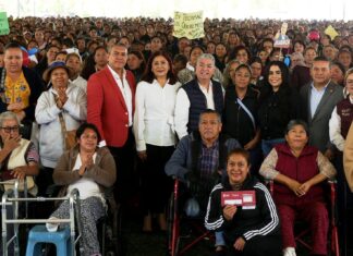 Presidenta municipal Rosi Wong y gobierno del Estado de México fortalecen apoyo a mujeres tecamaquenses con entregas de tarjetas bienestar