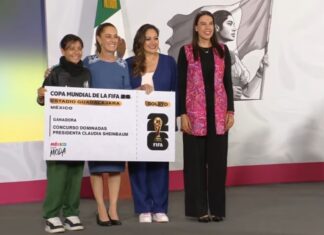 Jóvenes mexicanas reciben boletos para vivir la inauguración del Mundial 2026