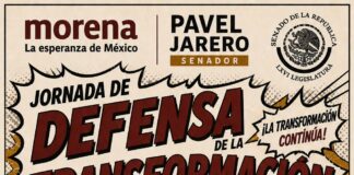 Pável Jarero Convoca a Defender México y Respaldar a Claudia Sheinbaum en Plazas Públicas de Nayarit