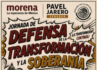 Pável Jarero Convoca a Defender México y Respaldar a Claudia Sheinbaum en Plazas Públicas de Nayarit