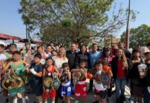 Rosi Wong inaugura el deportivo Revolución en los Héroes Tecámac