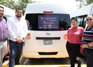 Alcaldesa Rosi Wong fortalece la protección de las mujeres tecamaquenses en el transporte público a través del programa ‘nos movemos seguras’