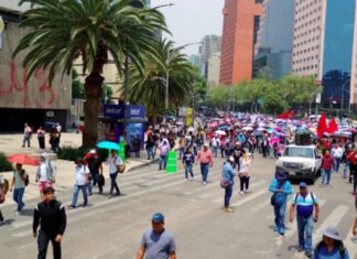 Segob y SEP reiteran llamado al diálogo a la CNTE tras marcha en la CDMX