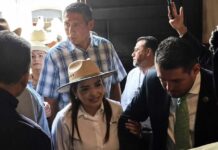 Movimiento del Sombrero irrumpe en sesión del Congreso de Michoacán por reforma electoral