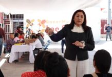 Alcaldesa Rosi Wong impulsa la educación y la economía de las familias de Tecámac con la entrega de tenis del programa «Pasos Mundialistas»