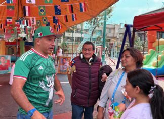 Organiza secretario general del PAN «Fan Fest Barrera» para promover el deporte en el marco del mundial CDMX