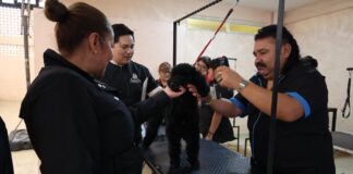 Alcaldesa Rosi Wong acerca servicios de salud y asistencia social a Santa María Ozumbilla