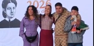 Sheinbaum arropa a la familia del Pato Merlín y promete apoyo: “Representan a millones de mexicanos que trabajan todos los días”