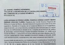 Formaliza PAN denuncia contra Clara Brugada y Raúl Basulto por desvío de recursos CDMX