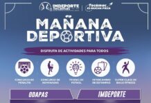 Presidenta municipal Rosi Wong impulsa activación física y convivencia para las familias tecamaquenses con ‘mañana deportiva’