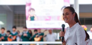 Sheinbaum baja el telón en su gira en Zacatecas