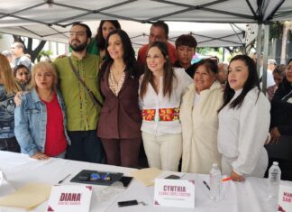 La organización de ProDiana piñata de Alessandra Rojo de la Vega