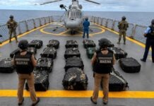 Aseguran más de 800 kg de cocaína en costas de Guerrero; hay 5 detenidos