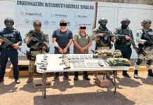 Detienen al ‘Güero Pink’, jefe de célula ligada a Los Chapitos