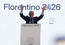 Real Madrid reelige a Florentino Pérez tras votación marcada por polémicas