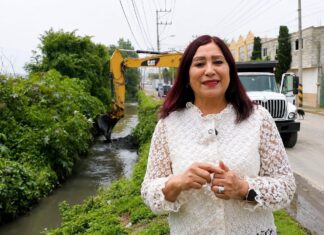 Gobierno de presidenta municipal Rosi Wong fortalece infraestructura de Tecámac para prevenir inundaciones