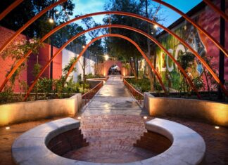 Nancy Núñez inaugura Jardín Rafael Buelna