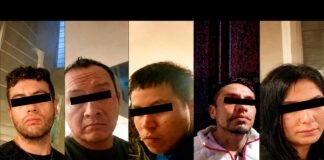 Guardia Civil de Tecámac detiene a cinco presuntos responsables de robo con violencia