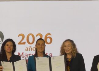 Sheinbaum firma iniciativa para homologar el delito de feminicidio en todo el país