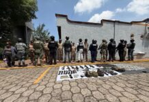 En operativo interestatal, desmantelan autoridades célula delictiva que operaba en Guanajuato y Michoacán