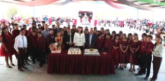 Presidenta municipal Rosi Wong da arranque a clausuras escolares y refrenda compromiso de su gobierno con la educación de las y los tecamaquenses