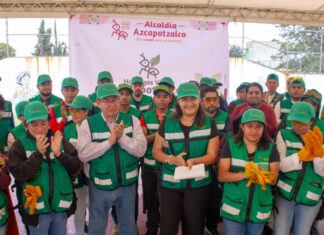 ”Hormigas Verdes” llegan a Azcapotzalco para el cuidado de 235 espacios públicos