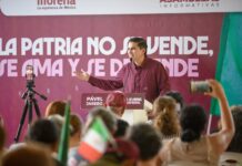 Pável Llama a Nayaritas a Convertirse en Promotores de la Unidad para Defender la Transformación