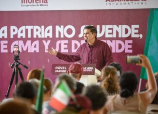 Pável Llama a Nayaritas a Convertirse en Promotores de la Unidad para Defender la Transformación