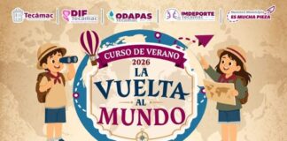 Impulsa gobierno de Tecámac el aprendizaje con el curso de verano gratuito “La Vuelta al Mundo 2026”